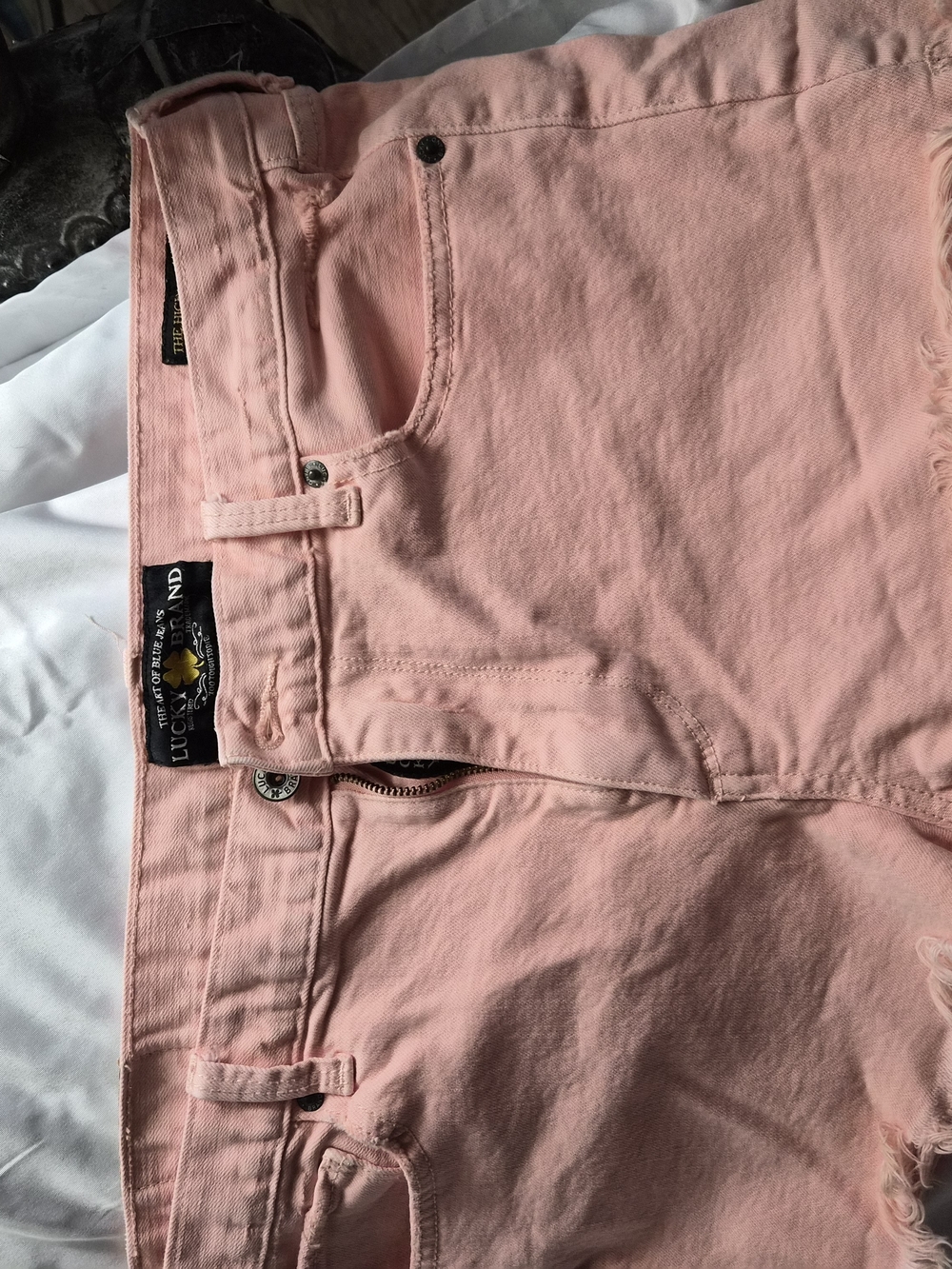 Lucky Brand Pink Denim Shorts